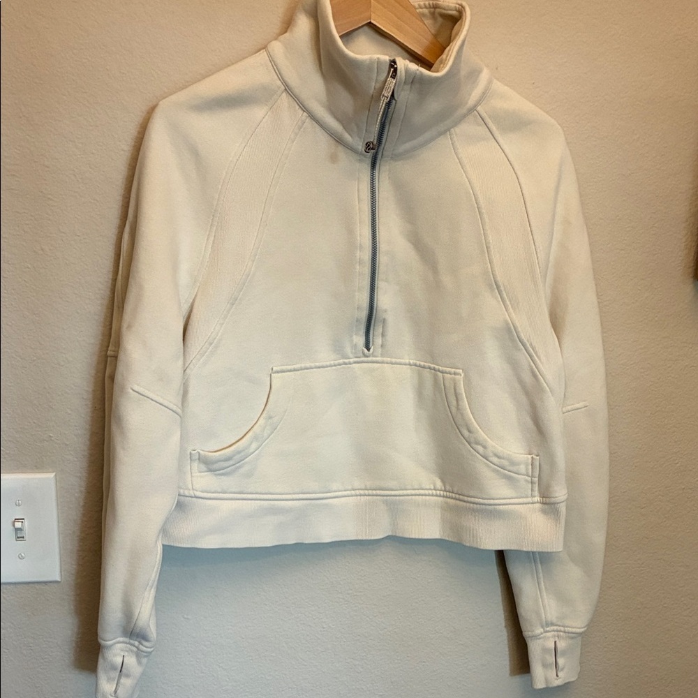 Lululemon Athletica Cream Define jacket size XS/S